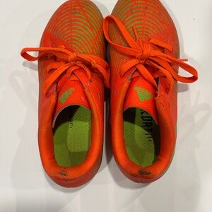 Adidas Predator Boys soccer cleats - Orange and Green